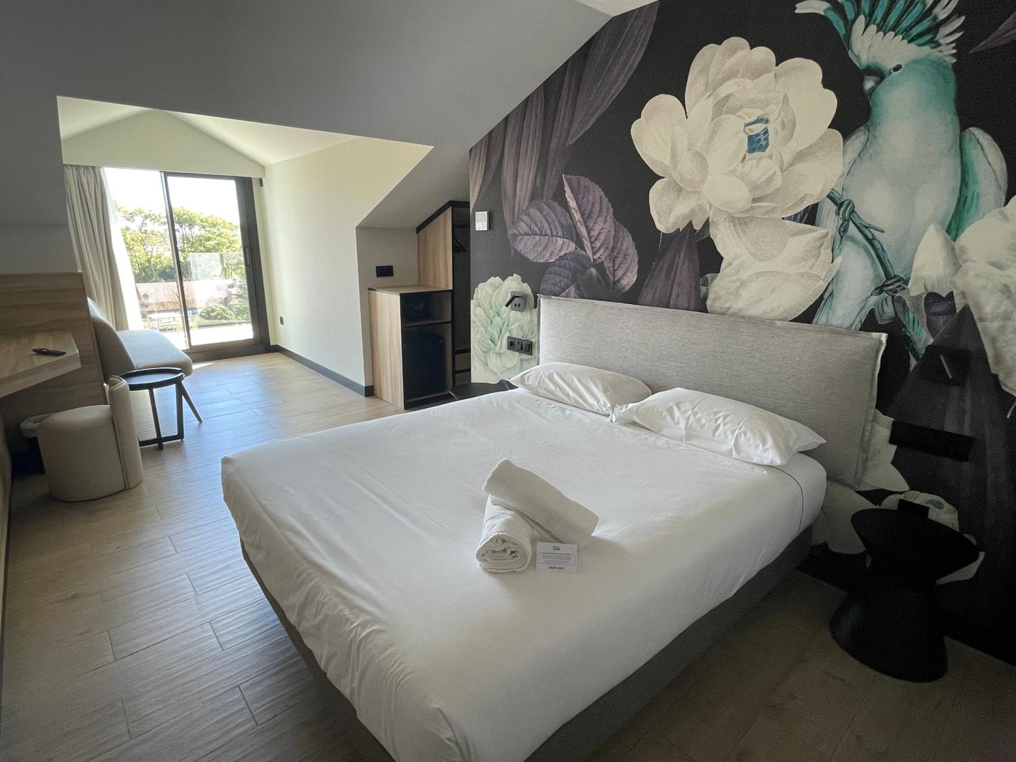 Playa de la Lanzada Hotel Delfin Azul מראה חיצוני תמונה