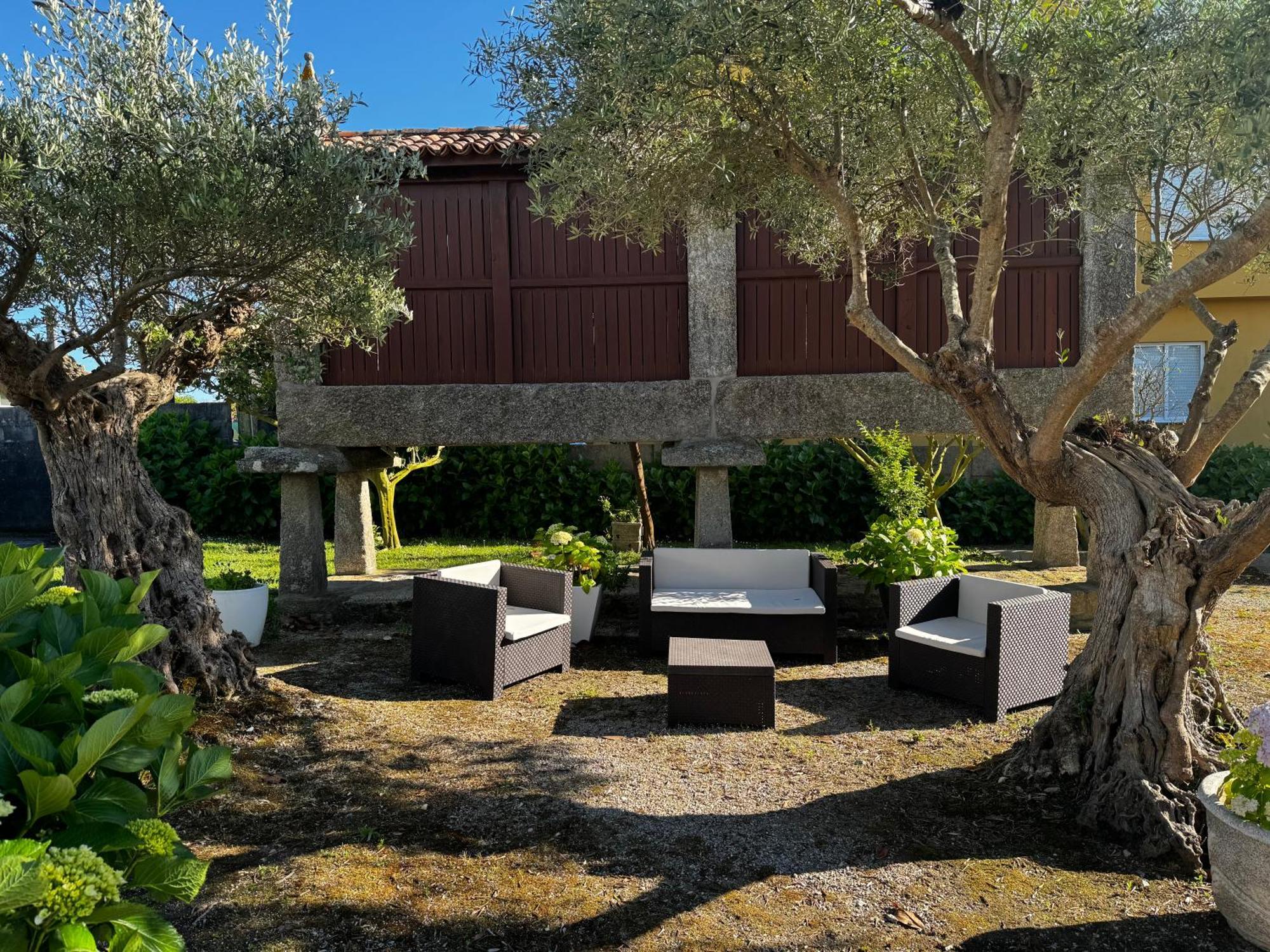 Playa de la Lanzada Hotel Delfin Azul מראה חיצוני תמונה